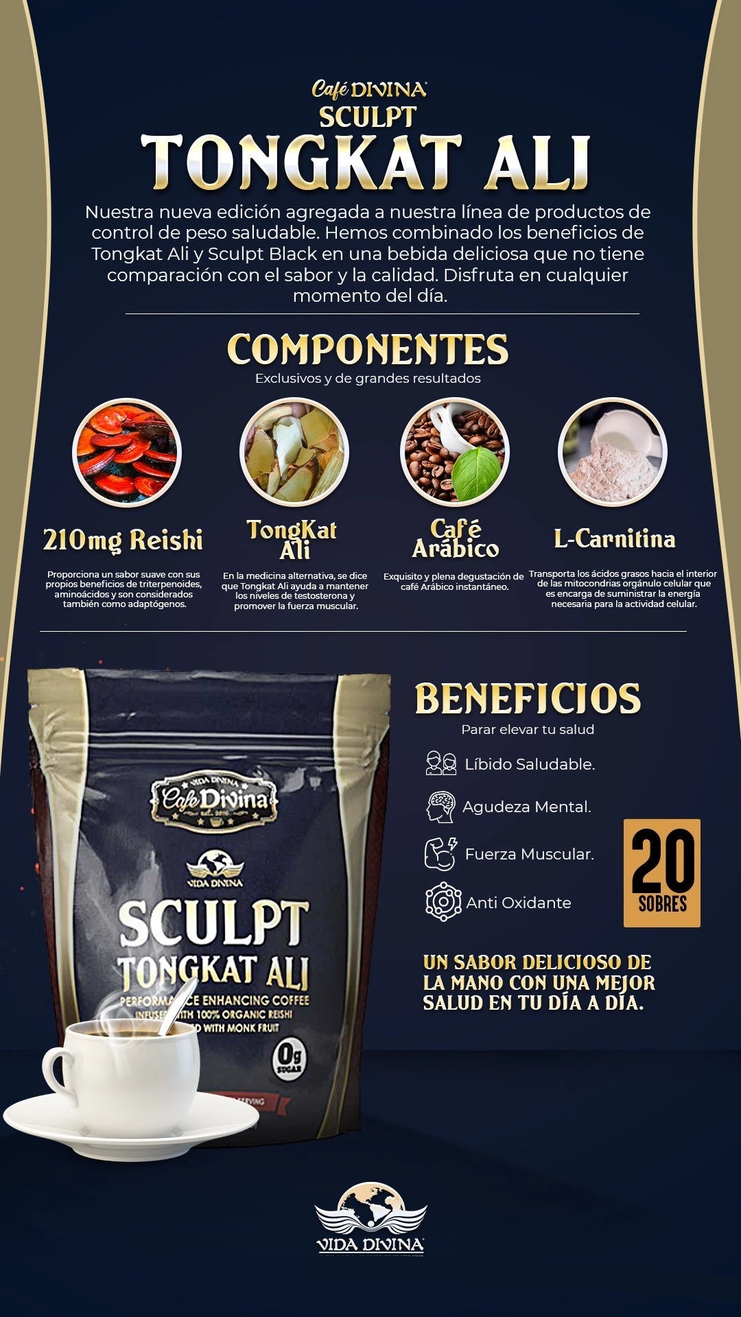 Sculpt Tongkat Ali