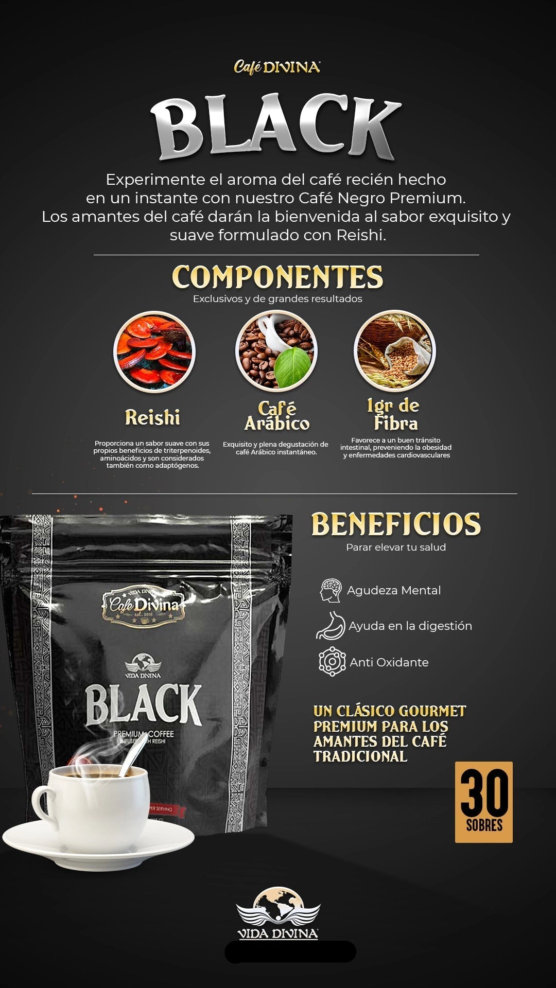Café Negro (Black Coffee)